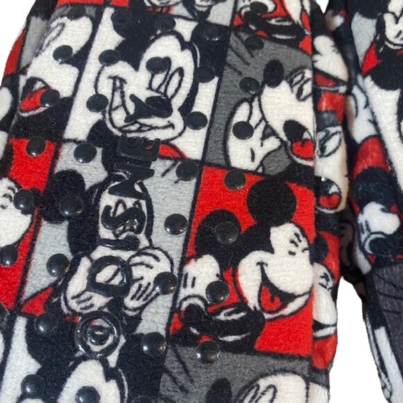 Disney Mickey Mouse Slip On Warm Slippers Women SZ 5/6 - Picture 9 of 9